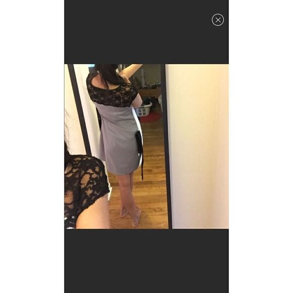 Express Colorblock white grey belted - Picture 5 of 6